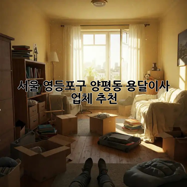 서울 영등포구 양평동 용달이사 업체 추천