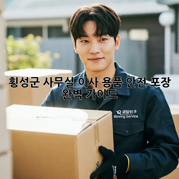 횡성군 사무실 이사? 용품 안전 포장 완벽 가이드!