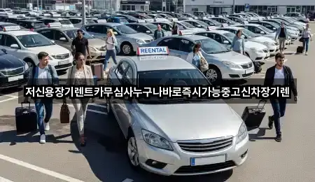 충남 초촌면 렌트카 1곳 쉽게 찾기