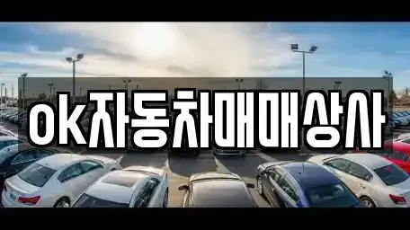 강원 동해시 단봉동 중고차 전문 ok자동차매매상사