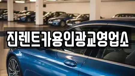 경기 성남시 분당구 이매동 렌트카 전문 진렌트카용인광교영업소
