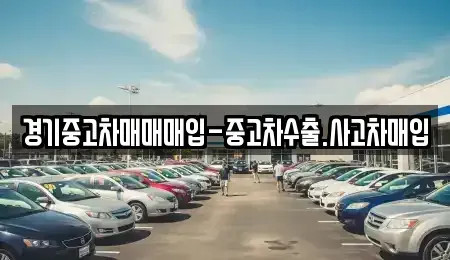 경기 성남시 분당구 이매동 중고차매입 전문 경기중고차매매매입-중고차수출.사고차매입