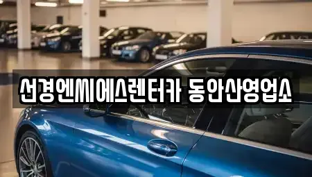 경기 안산시 상록구 팔곡이동 렌트카 전문 선경엔씨에스렌터카 동안산영업소