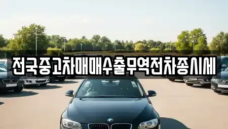 경기 안산시 상록구 팔곡이동 중고차 전문 전국중고차매매수출무역전차종시세
