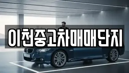 경기 이천시 중고차매매 전문 이천중고차매매단지