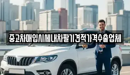 경기도 광명시 철산동 중고차매입 전문 중고차매입시세내차팔기견적가격수출업체