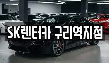 경기도 구리시 렌트카 전문 SK렌터카 구리역지점