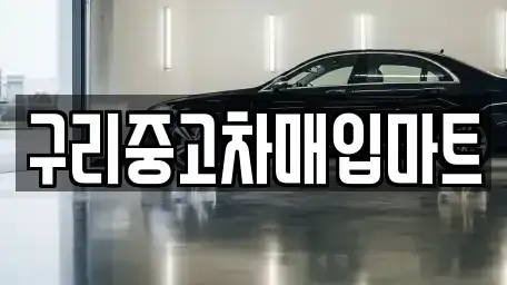 경기도 구리시 중고차 전문 구리중고차매입마트