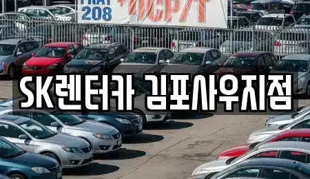 경기도 김포시 감정동 장기렌트카 전문 SK렌터카 김포사우지점