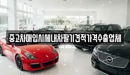 경기도 성남시 중원구 은행동 중고차매입 전문 중고차매입시세내차팔기견적가격수출업체