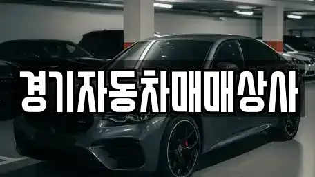 경기도 시흥시 장곡동 중고차 전문 경기자동차매매상사