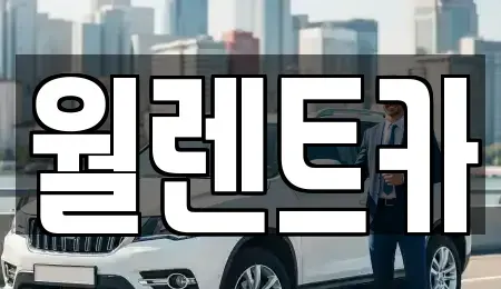 경기도 여주시 연양동 렌트카 전문 월렌트카