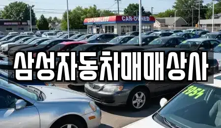 경남 진주시 장대동 중고차매매 전문 삼성자동차매매상사