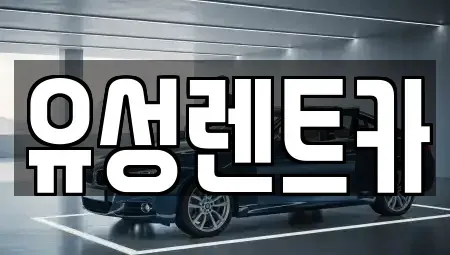 경남 창원시 성산구 성산동 렌트카 전문 유성렌트카