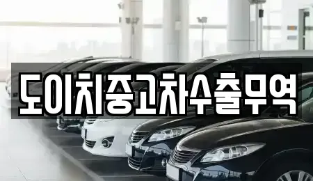 경북 김천시 대덕면 중고차매매 전문 도이치중고차수출무역