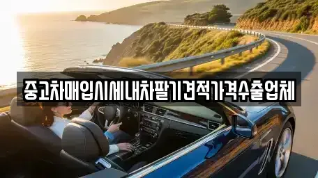 경상남도 통영시 산양읍 중고차매입 전문 중고차매입시세내차팔기견적가격수출업체