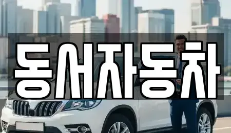 경상남도 통영시 정량동 중고차매매 전문 동서자동차