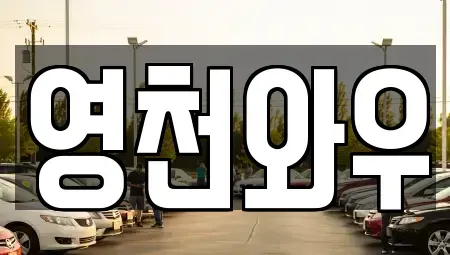경상북도 영천시 청통면 렌트카 전문 영천와우
