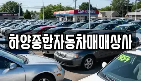 경상북도 영천시 청통면 중고차 전문 하양종합자동차매매상사