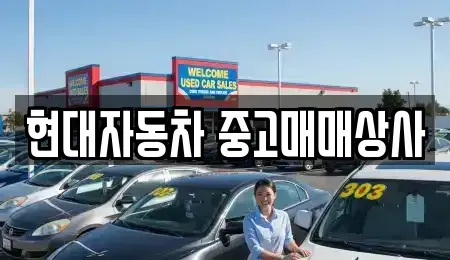 경상북도 영천시 청통면 중고차 전문 현대자동차 중고매매상사