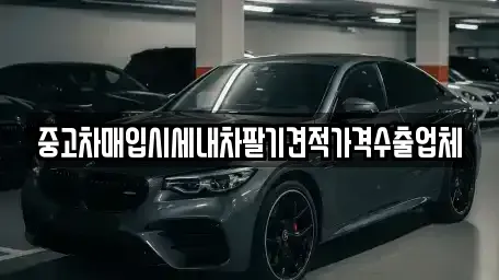 경상북도 영천시 청통면 중고차매입 전문 중고차매입시세내차팔기견적가격수출업체