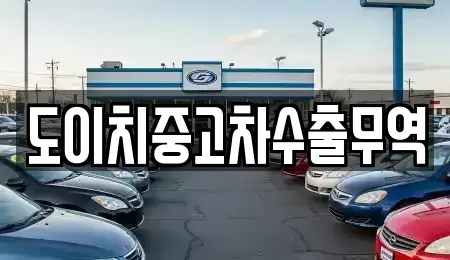 광주 광산구 양산동 중고차 전문 도이치중고차수출무역