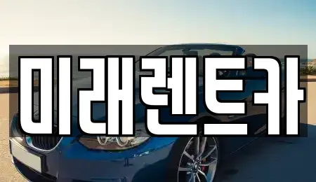광주광역시 서구 농성동 렌트카 전문 미래렌트카