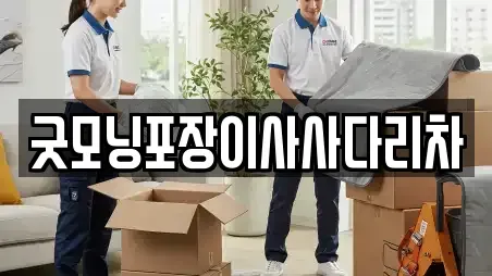 굿모닝포장이사사다리차
