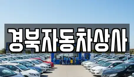 대구 북구 관음동 중고차 전문 경북자동차상사