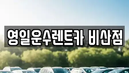 대구 서구 원대동2가 렌트카 전문 영일운수렌트카 비산점