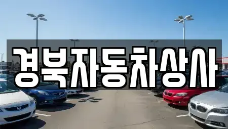 대구 서구 원대동2가 중고차 전문 경북자동차상사