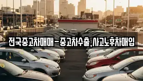 대구 수성구 수성동2가 중고차매매 전문 전국중고차매매-중고차수출,사고노후차매입