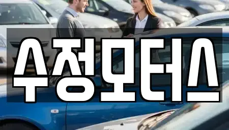 대전 대덕구 황호동 중고차 전문 수정모터스