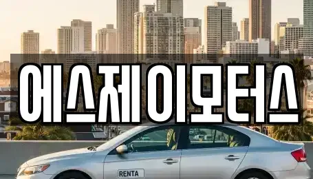 대전 유성구 도룡동 렌트카 전문 에스제이모터스