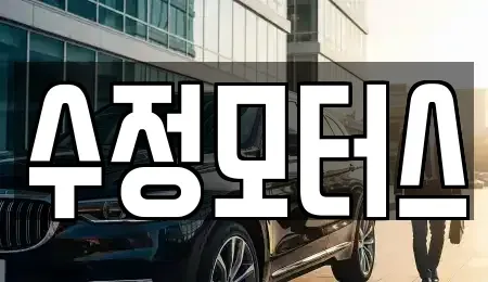 대전광역시 중구 구완동 중고차매매 전문 수정모터스