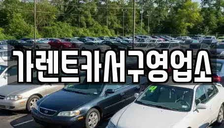 부산 사하구 괴정동 렌트카 전문 가렌트카서구영업소