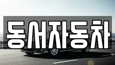 부산광역시 사상구 감전동 중고차 전문 동서자동차