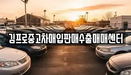 부산광역시 사상구 감전동 중고차매입 전문 김프로중고차매입판매수출매매센터