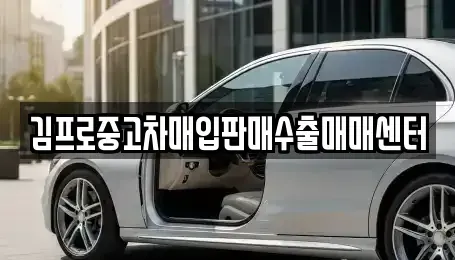 부산광역시 사상구 중고차매입 전문 김프로중고차매입판매수출매매센터