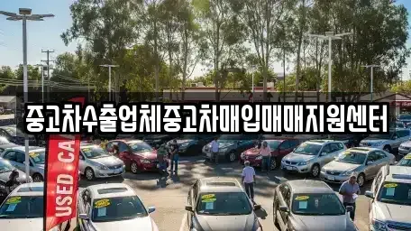 부산광역시 사상구 중고차매입 전문 중고차수출업체중고차매입매매지원센터
