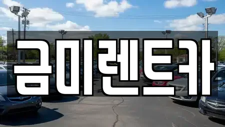 서울 구로구 온수동 렌트카 전문 금미렌트카