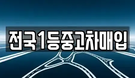 서울 노원구 중고차매입 전문 전국1등중고차매입
