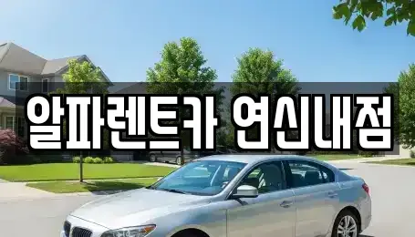 서울 은평구 녹번동 렌트카 전문 알파렌트카 연신내점