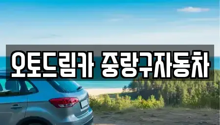 서울 중랑구 중고차 전문 오토드림카 중랑구자동차