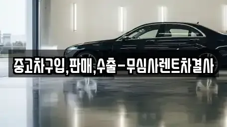 서울특별시 동작구 신대방동 중고차매매 전문 중고차구입,판매,수출-무심사렌트차결사