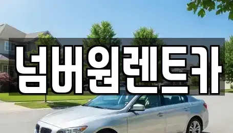 서울특별시 송파구 단기렌트카 전문 넘버원렌트카