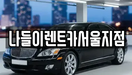 서울특별시 중랑구 묵동 렌트카 전문 나들이렌트카서울지점