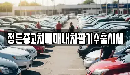 인천 서구 검암동 중고차 전문 정든중고차매매내차팔기수출시세