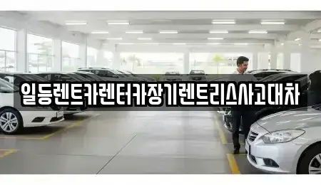 인천 중구 신흥동1가 렌트카 전문 일등렌트카렌터카장기렌트리스사고대차