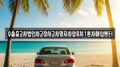 인천 중구 신흥동1가 중고차 전문 수출중고차법인차고장사고차망자차압류차1톤차매입센터